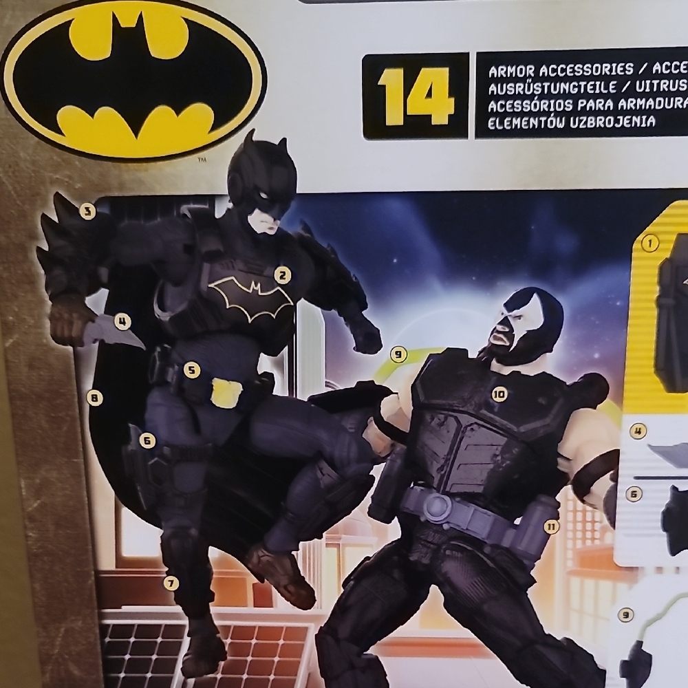Batman vs. Bane Action Figures - Batman Adventures - Picture 4 of 4